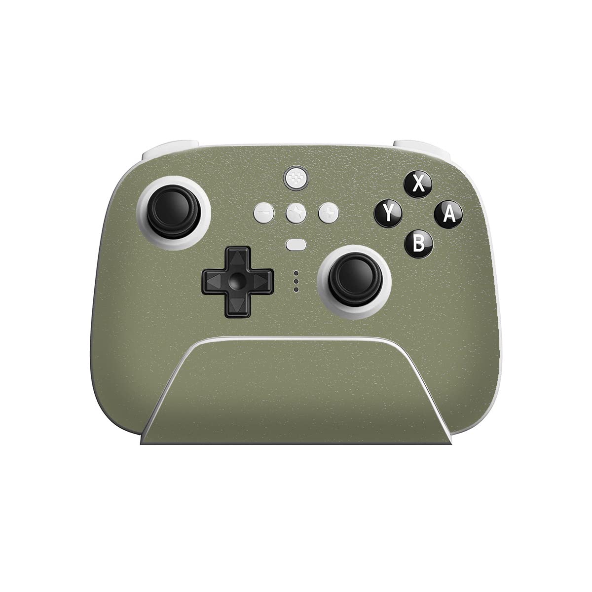 SopiGuard Sticker Skin for 8Bitdo Ultimate Wireless Controller Front and Buttons (Rugged Combat Green)