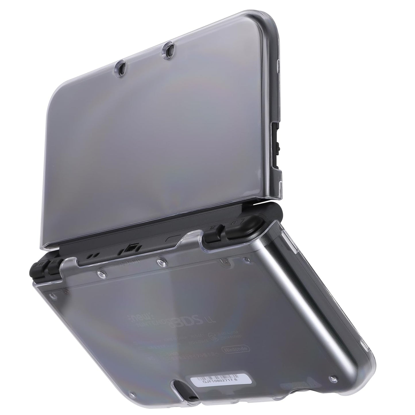 VSEER New 3DS XL Case - Ultra Clear Crystal Transparent Hard Shell Protective Case Cover Skin Hinge-Less Design for New 2015 Nintendo 3DS XL LL - (Clear)