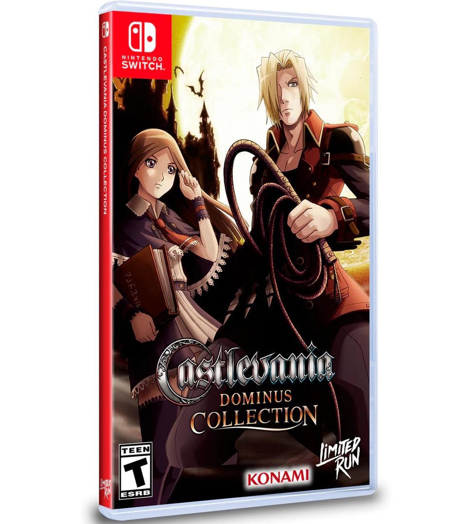 Castlevania Dominus Collection (Limited Run #251) Portrait of Ruin Cover Art - Nintendo Switch