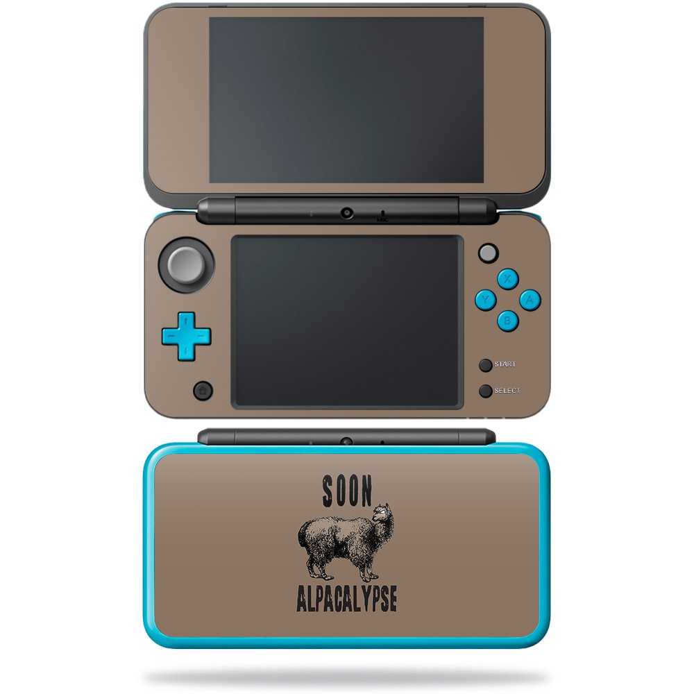 MightySkins Skin Compatible with New Nintendo New 2DS XL - Alpacalypse | Protective, Durable, and Unique Vinyl Decal wrap Cover