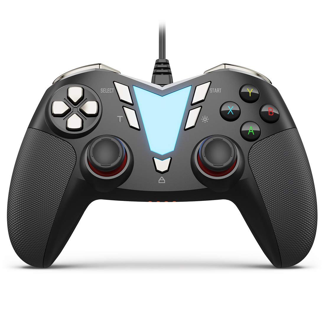 IFYOO PC Steam Game Controller, ONE Pro Wired USB Gaming Gamepad Joystick Compatible with Computer/Laptop(Windows 10/8/7/XP), An