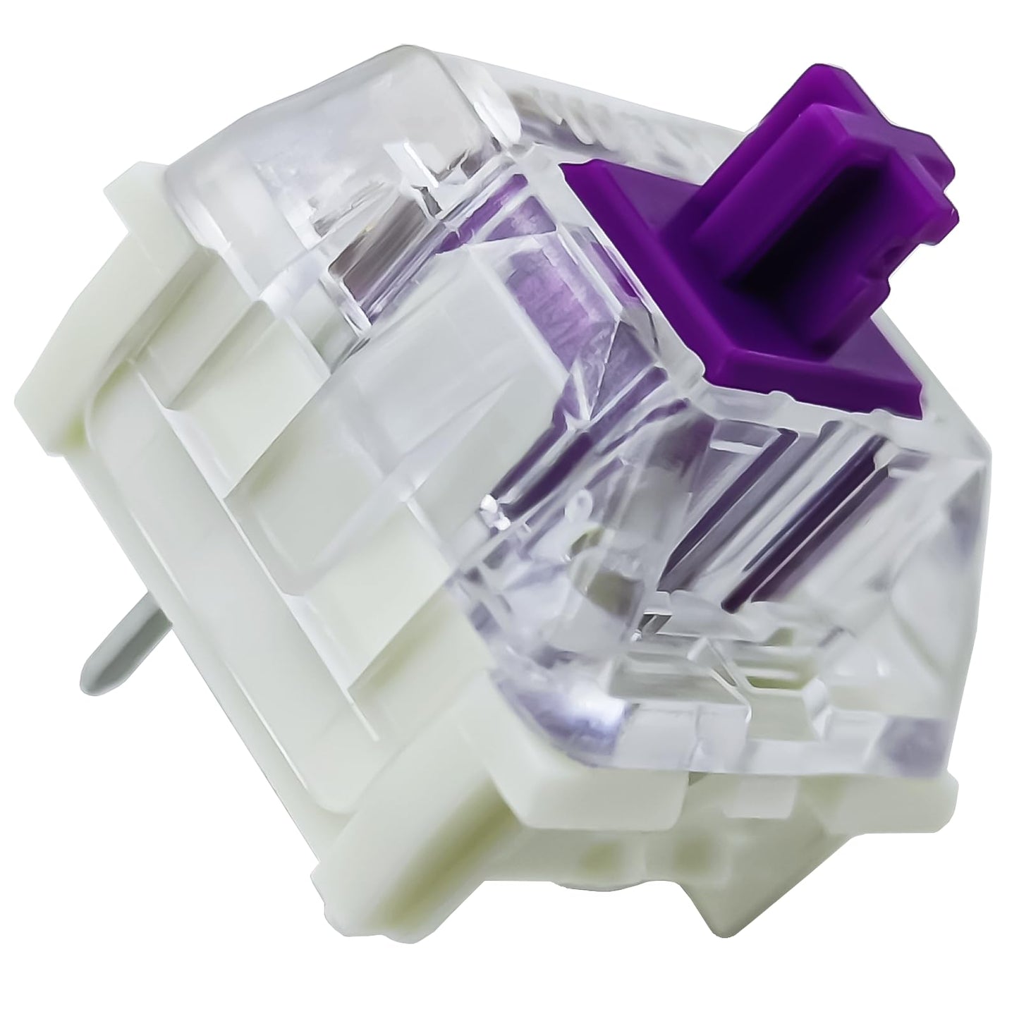 Kailh Pro Purple Switches for Mechanical Keyboard 3-pin/Light Tactile/Pre Lubed/RGB/LED Switches(Pro Purple 108Pcs)
