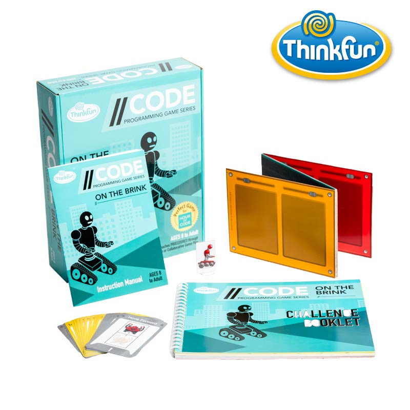 ThinkFun Code On The Brink Game - Medium Size, Multi Color, Model 1901