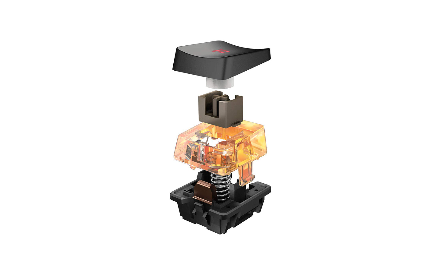 ROCCAT Vulcan 120 Mechanical RGB Gaming Keyboard - Full Size, Silver, AIMO Per-Key Lighting, Titan Switches, Model ROC-12-442-BN