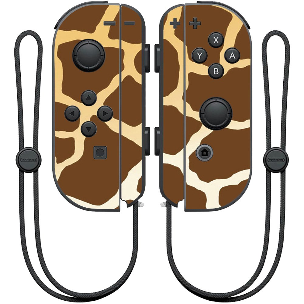 MightySkins Skin Compatible with Nintendo Joy-Con Controller wrap Cover Sticker Skins Giraffe