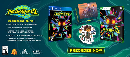 iam8bit Psychonauts 2: Motherlobe Edition - Xbox One Game, Exclusive Edition