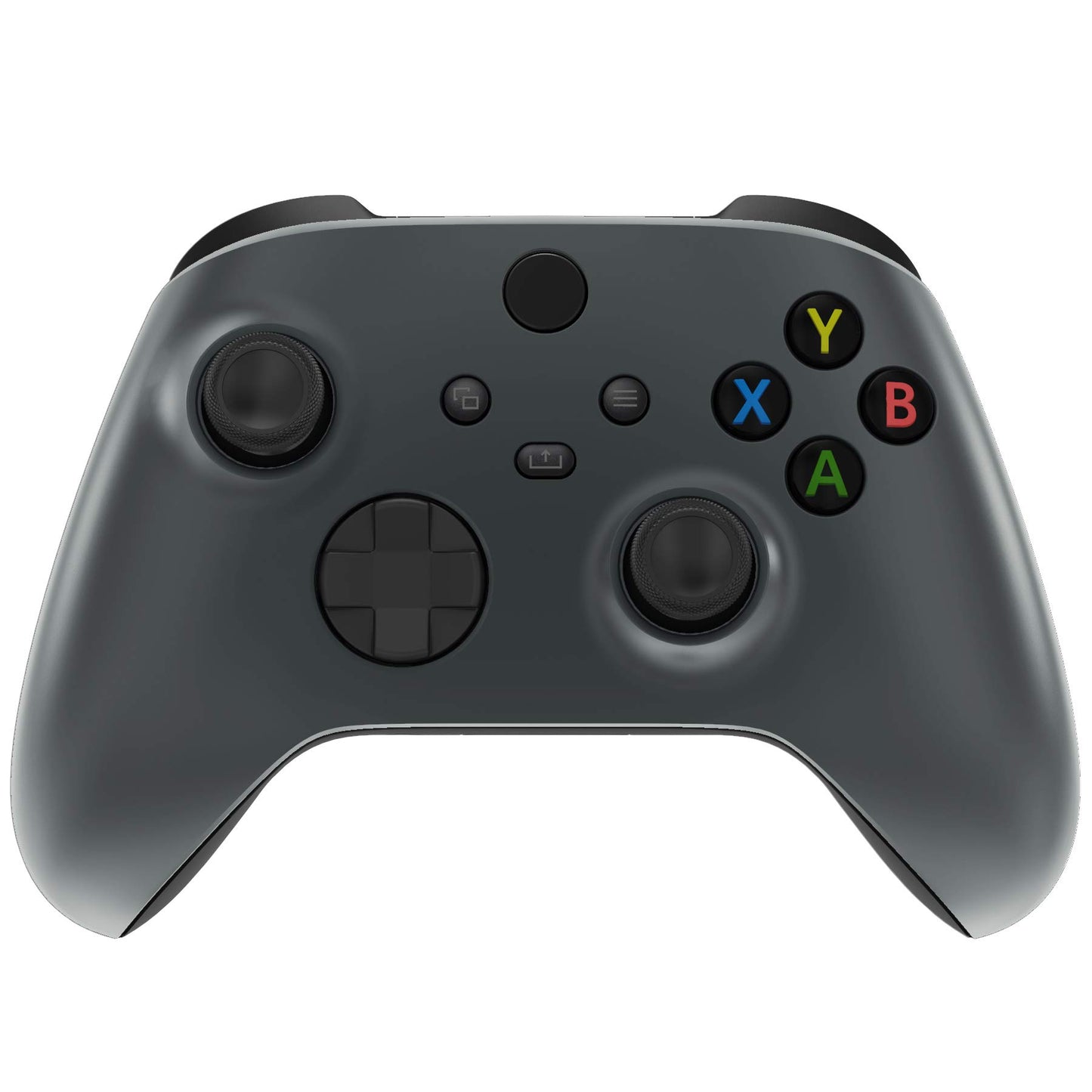 eXtremeRate Replacement Shell for Xbox Series X & S Controller - Personalize Your Control - Steel Gray Custom Cover Gaming Case