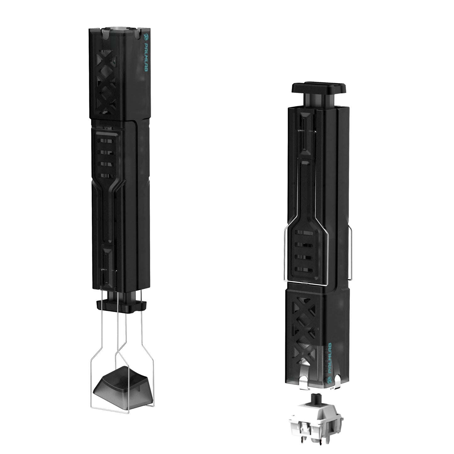 PALMLAB 2-in-1 Switch Puller and Keycap Puller with 4-Claw Grip One-Press Eject Design for Fast & Stable Removal from Gaming Keyboards