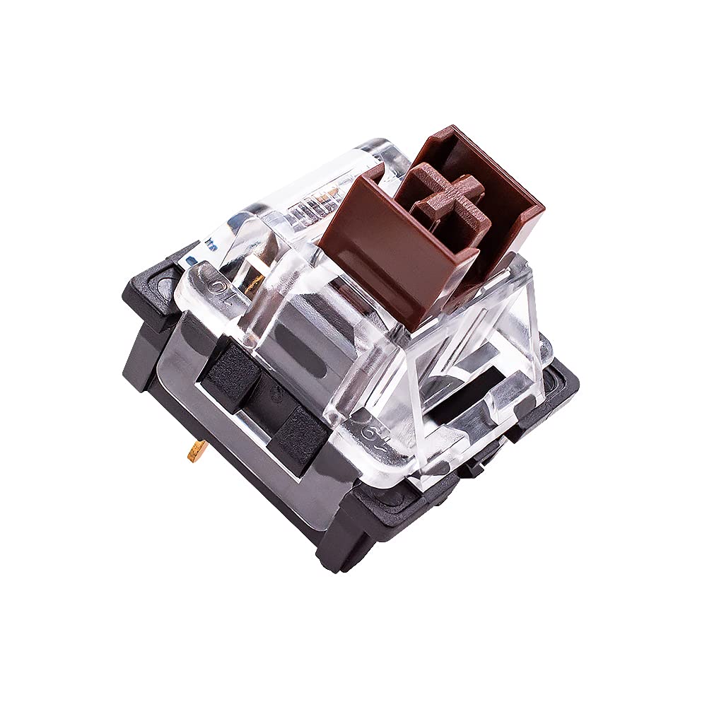 Outemu Brown Switches 3 Pin Tactile Replacement Switches for Mechanical Gaming Keyboard- Pack 65
