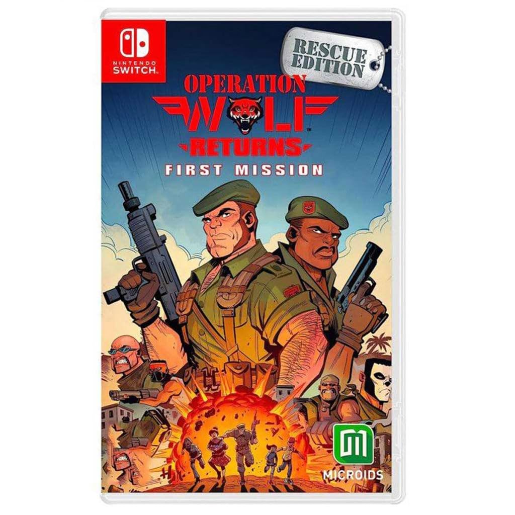 Operation Wolf Returns: First Mission Rescue Edition (Nintendo Switch)