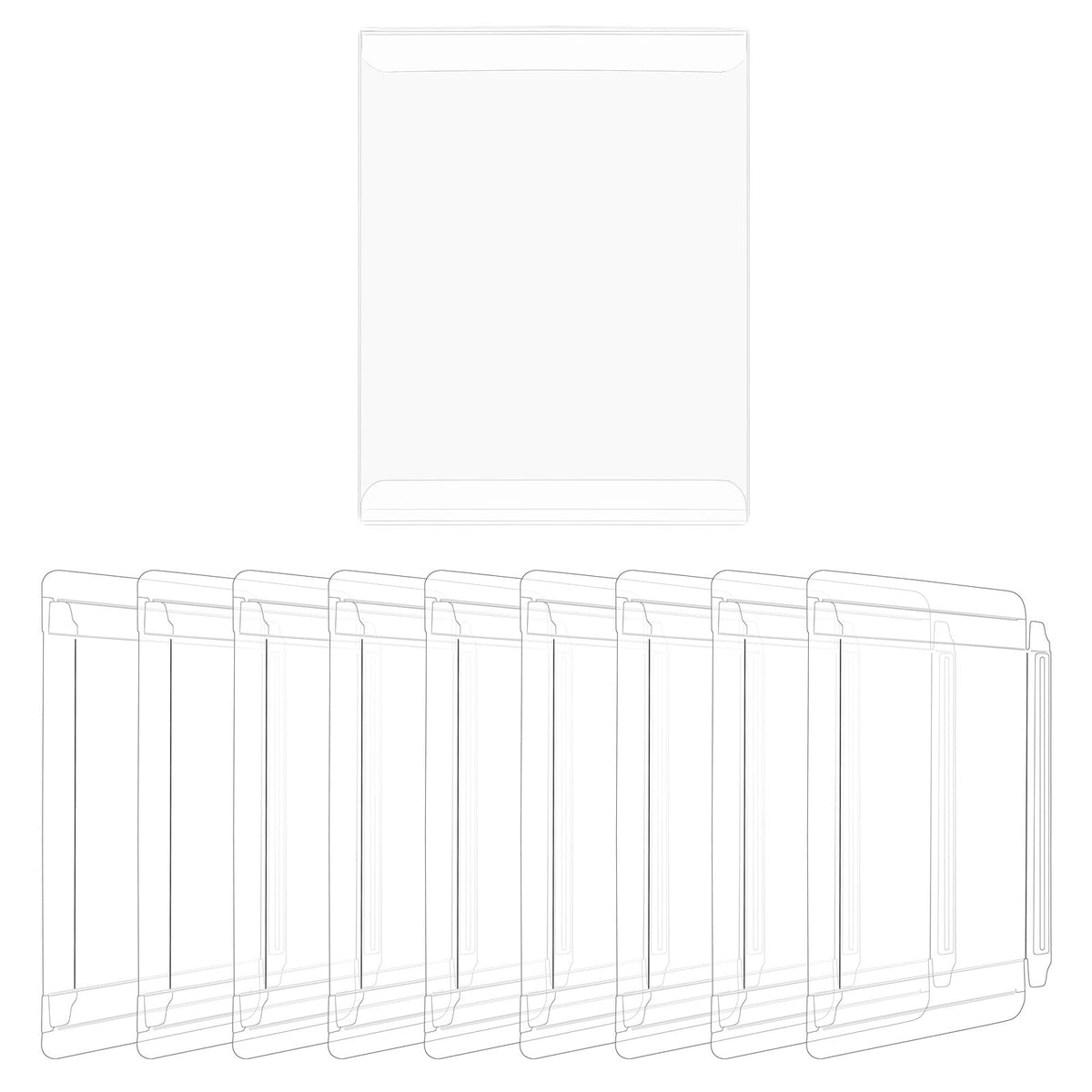 Fit for SEGA Genesis/Master / 32X Box Protectors Clear Display Cases CIB Cardboard(10 pack)