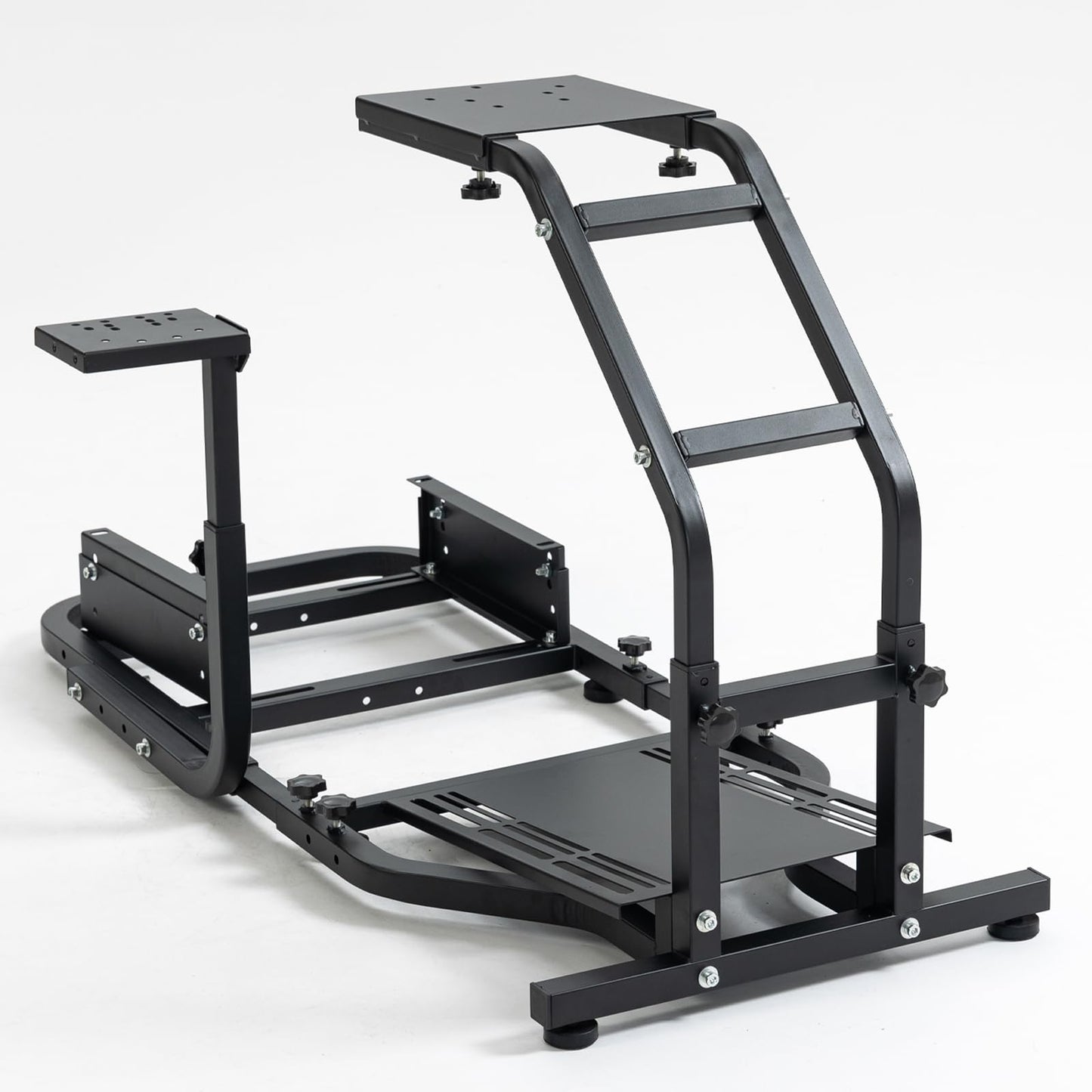 Marada G29 Compact Racing Simulator Stand Tilt-Adjustable Fits for G29 G920 G923 T300RS T150 Cozier Sim Steering Wheel Stand Wheel Pedals & Seat Not Included