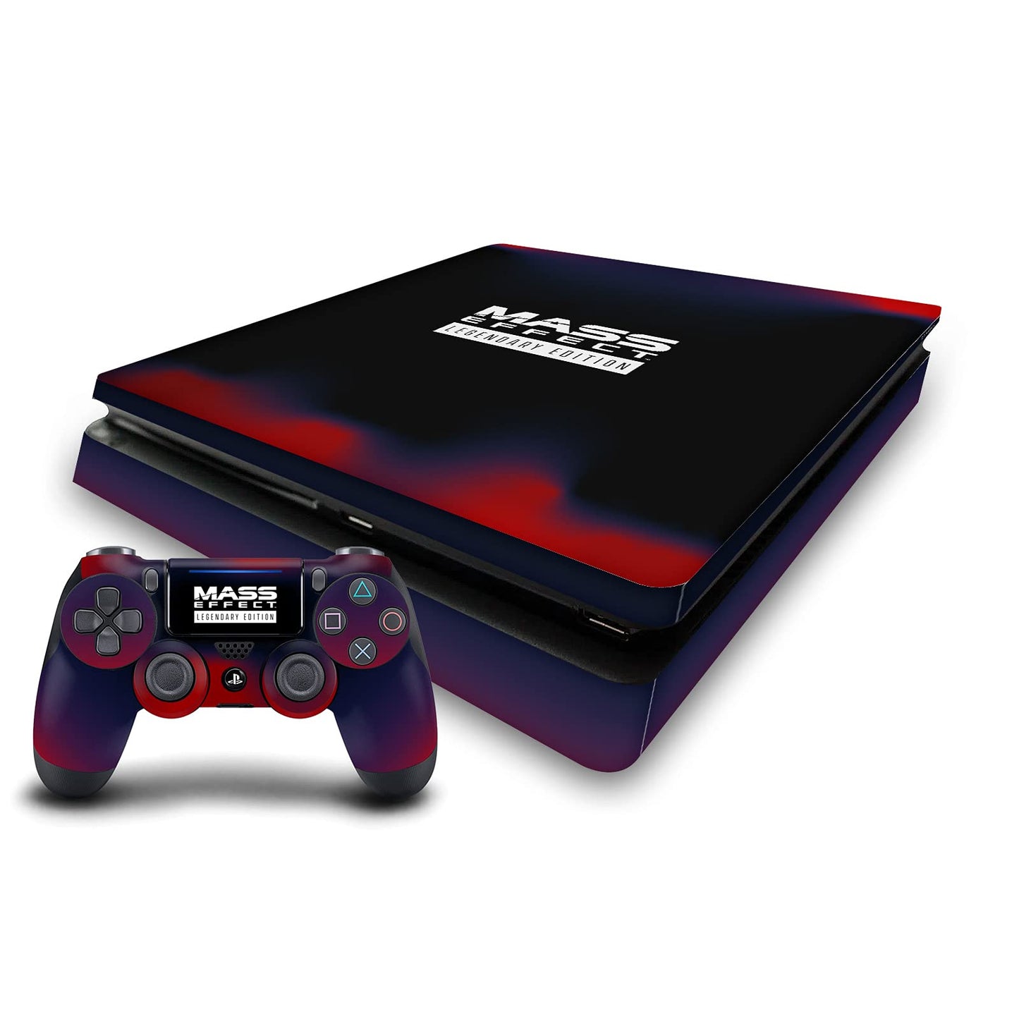 Head Case Designs Officially Licensed EA Bioware Mass Effect Logo Legendary Graphics Vinyl Sticker Gaming Skin Decal Compatible With Sony PlayStation 4 PS4 Slim Console and DualShock 4 Controller