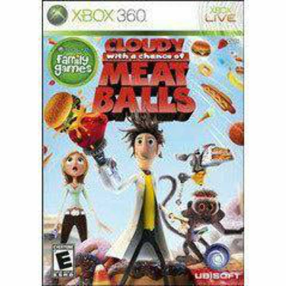 Ubisoft Cloudy with a Chance of Meatballs - Xbox 360 Game, Model 52545