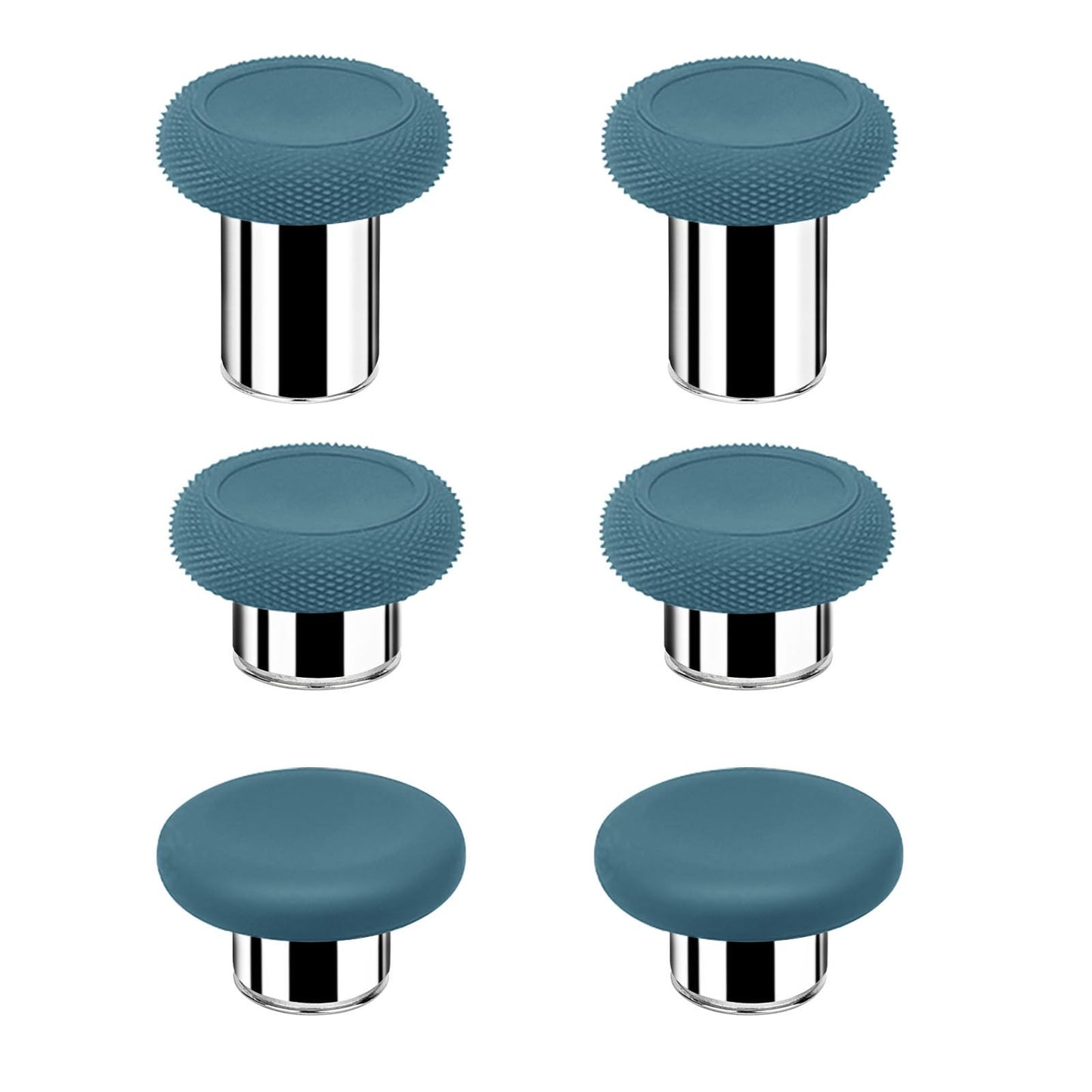 Elite Series 2 Thumbsticks - 6 in 1 Magnetic Joysticks for Xbox Elite Controller Series 2 Core(Model 1797) Accessories Replacement Included 2 Tall 2 Standard 2 Classic (Mineral Blue)