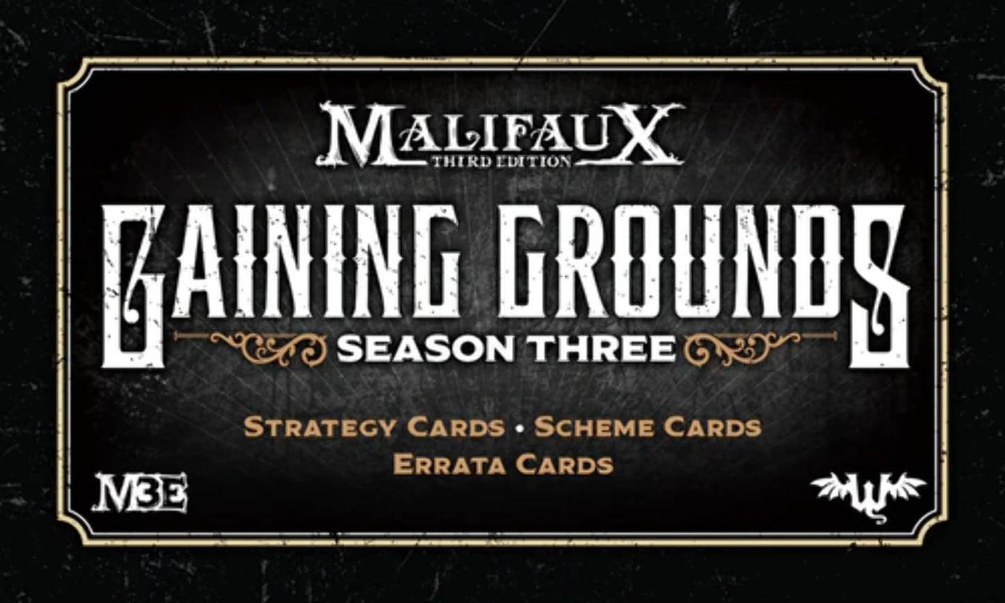 Malifaux Gaining Grounds Pack - Season 3, Monochrome Edition