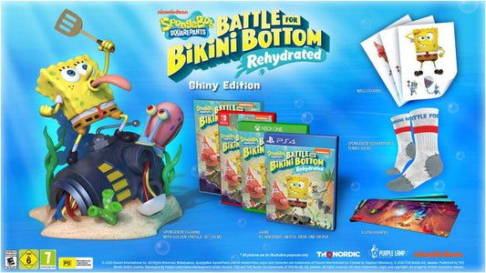 THQ Nordic SpongeBob Squarepants: Battle For Bikini Bottom - Rehydrated Shiny Edition (PS4) - Model 9120080075390