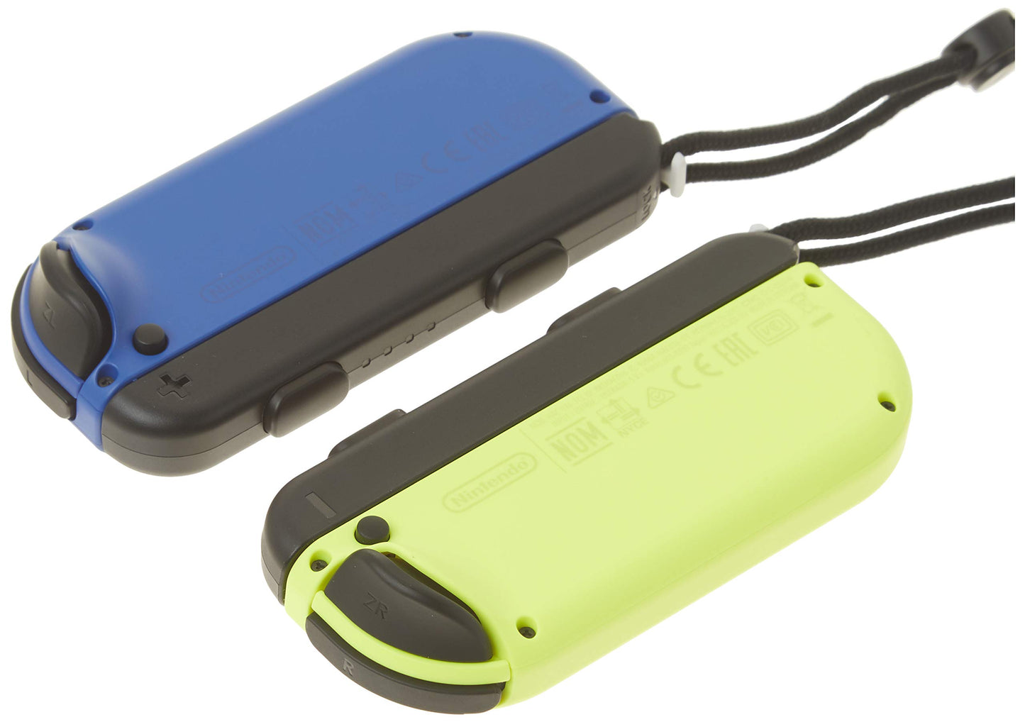 Nintendo Joy-Con Controllers (L-R) - Blue/Neon Yellow, Plastic, Nacional Model