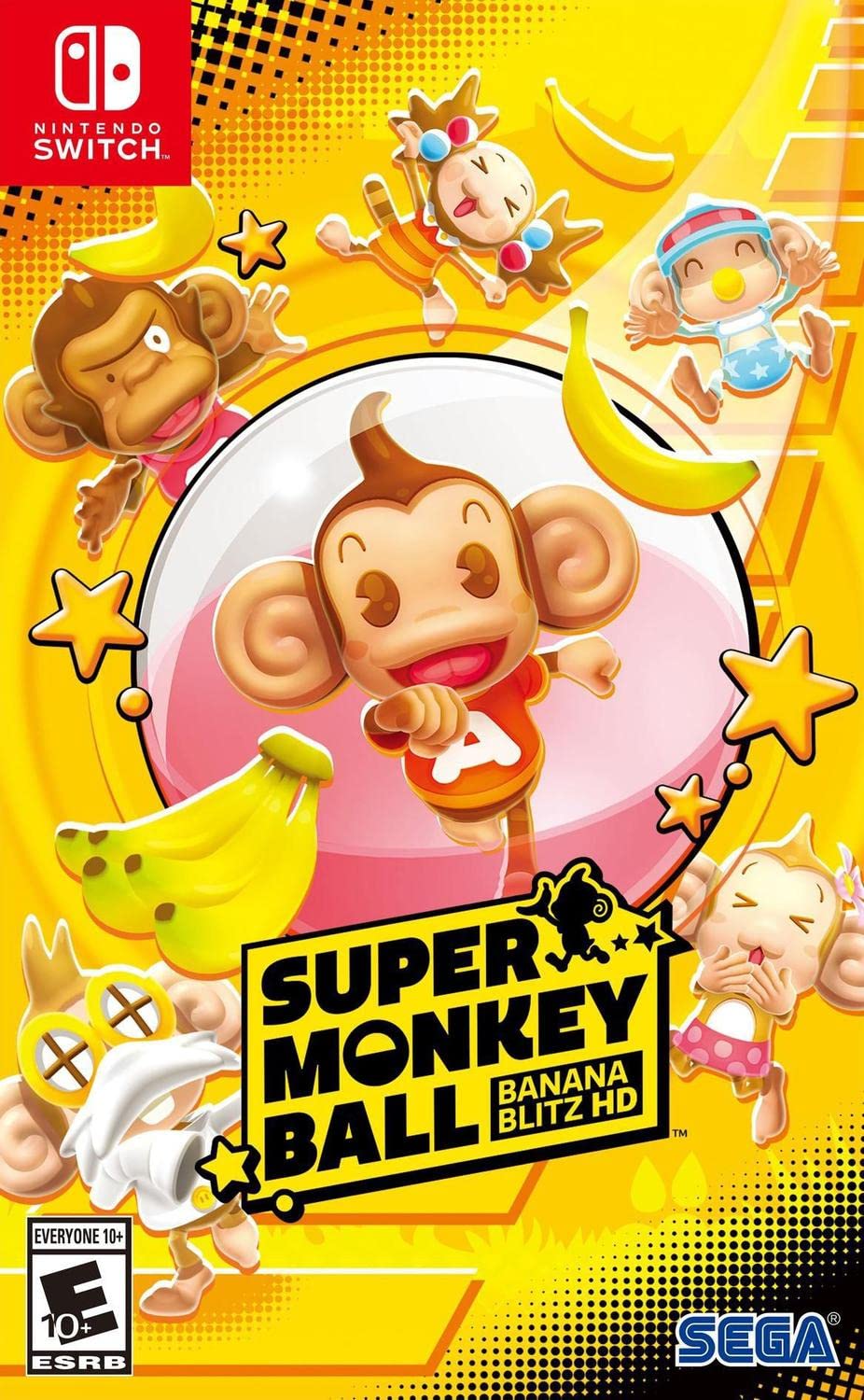 SEGA Super Monkey Ball: Banana Blitz HD - Nintendo Switch Game, Model SB-77011-7