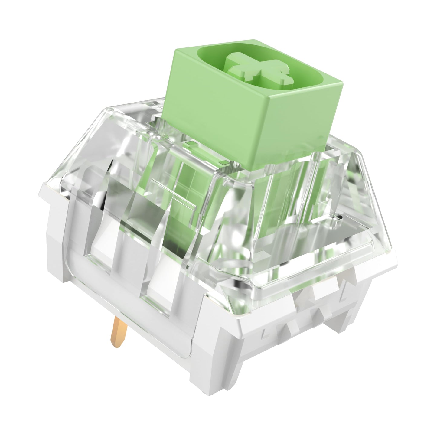 Kailh Box Jade Switches for Mechanical Gaming Keyboard 3-Pin 50gf Clicky/lubed/Dust&Waterproof Switches(36Pcs Kailh Box Jade)