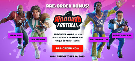 Deep Silver Wild Card Football Game for Xbox Series X - Exciting Gameplay, Action-Packed Sports Adventure