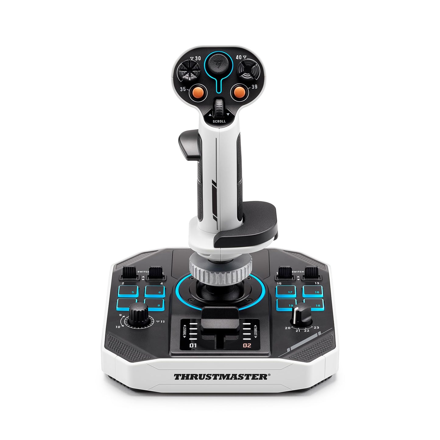 Thrustmaster Sol-R1 Flight Joystick Hall Effect Technology for Ultra-Precise Gaming 44 Buttons Ideal for Space Flight Simulation (compatible with PC)