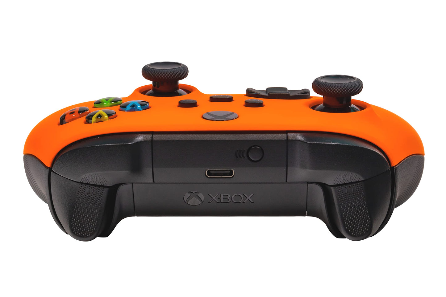 Crazy Controllerz Xbox One Series X S Soft Touch Controller - Neon Orange, Added Grip