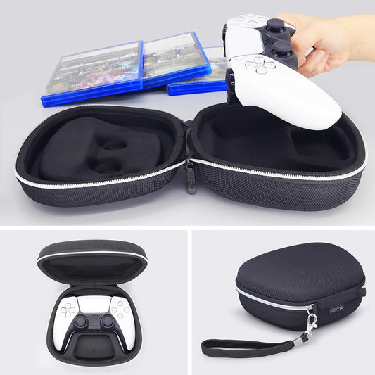 sisma PS5 DualSense Travel Case - Protective Storage Bag, Black, Model SVG2021PS5C, Compatible with PlayStation 5 Controller