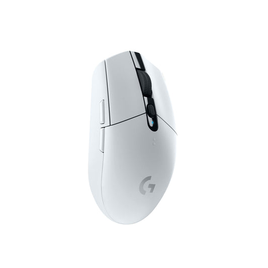 Logitech G305 Wireless Gaming Mouse - Hero Sensor, 12000 DPI, White, 6 Programmable Buttons, 250h Battery Life, PC/Mac Compatibility