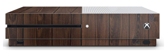 giZmoZ n gadgetZ Wood Skin Decal Sticker for Xbox One S Console + 2 Controller Skins, Vinyl, Durable, Stylish Design