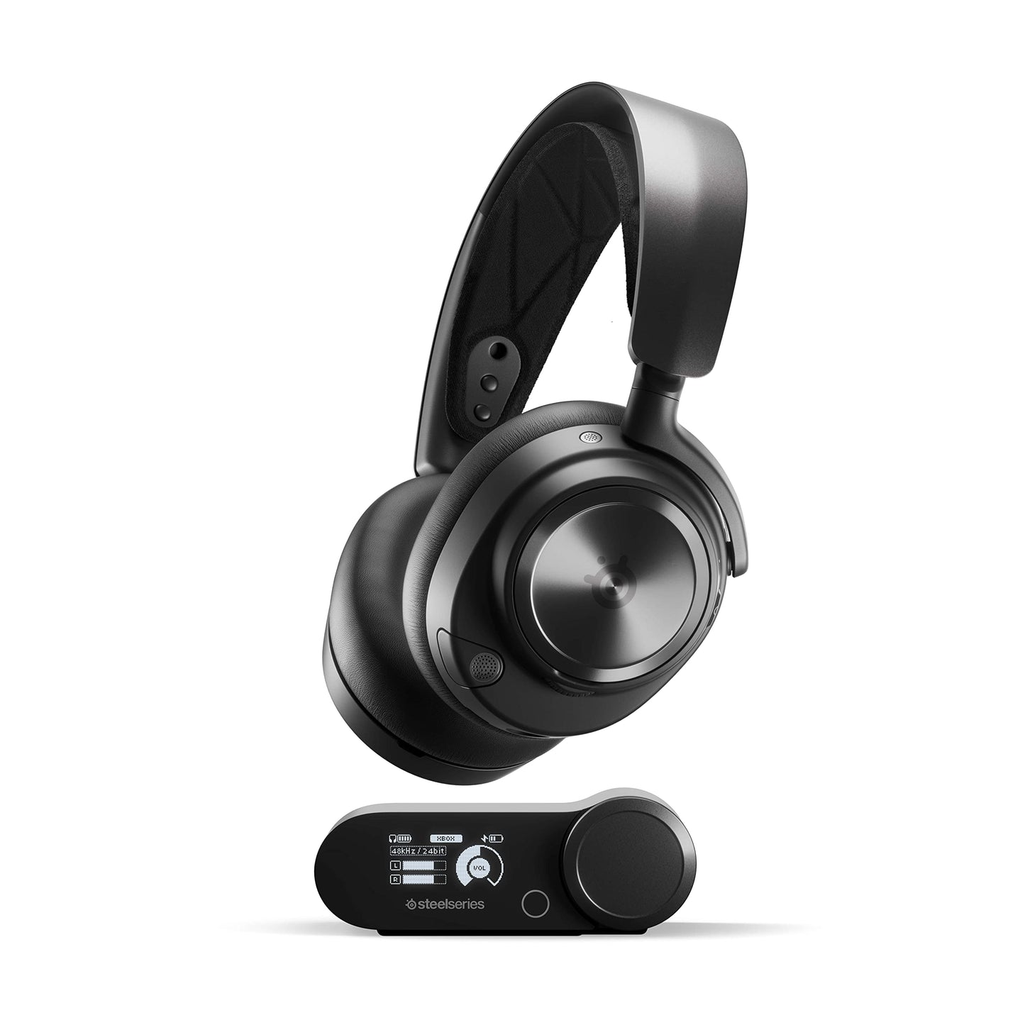 SteelSeries Arctis Nova Pro Wireless Multi-System Gaming Headset - fine Hi-Fi Drivers - Active Noise Cancellation - Infinity Power - ClearCast Mic (refurbished)
