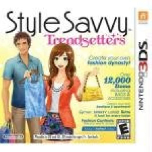 Nintendo Style Savvy: Trendsetters Game - Model CTRPACLE, Engaging Fashion Simulation Experience