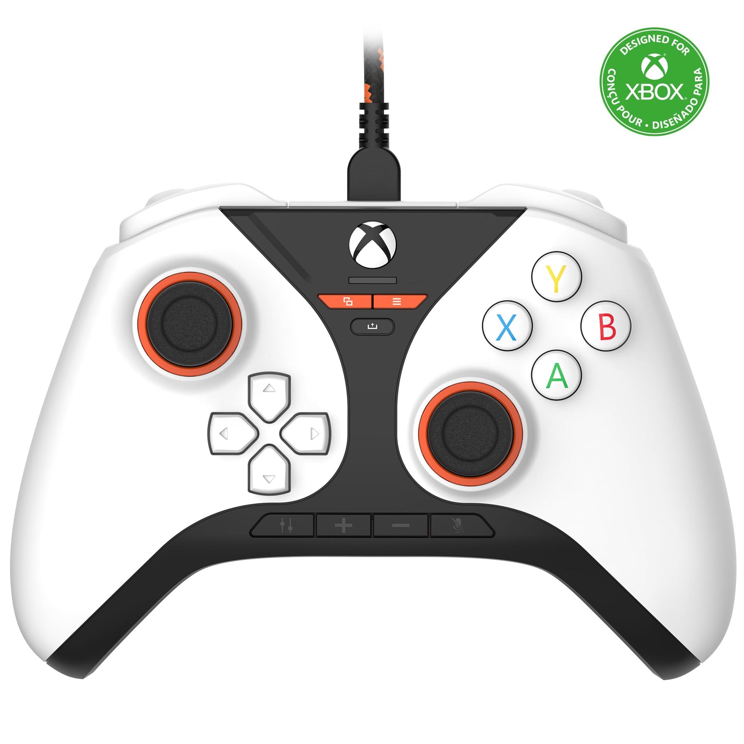 Snakebyte Officially Licensed GamePad Pro X Controller for Xbox Series X and PC with Hall Effect Sensors for Better Precision and Durability (White)