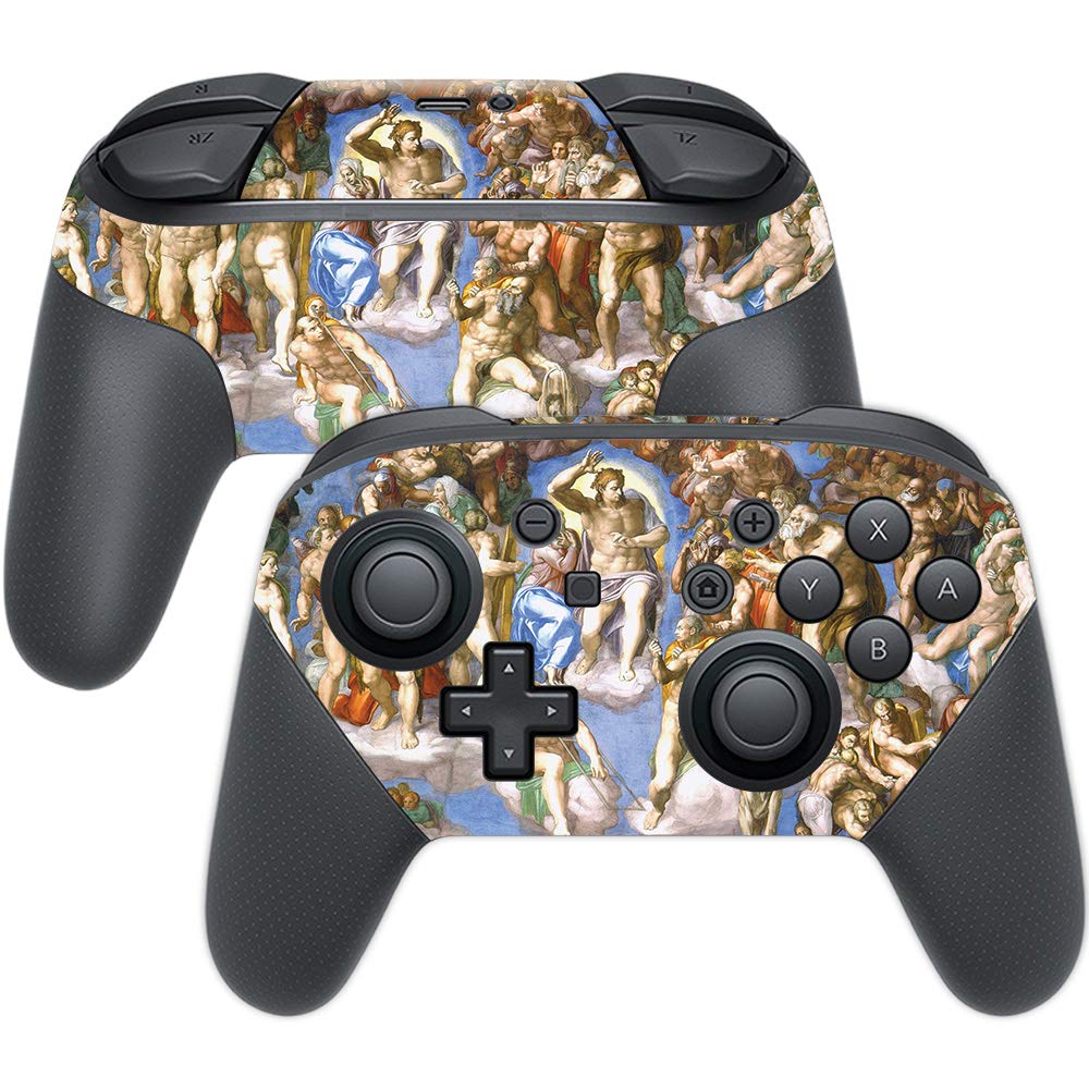 MightySkins Skin Compatible with Nintendo Switch Pro Controller - Last Judgement | Protective, Durable, and Unique Vinyl Decal w