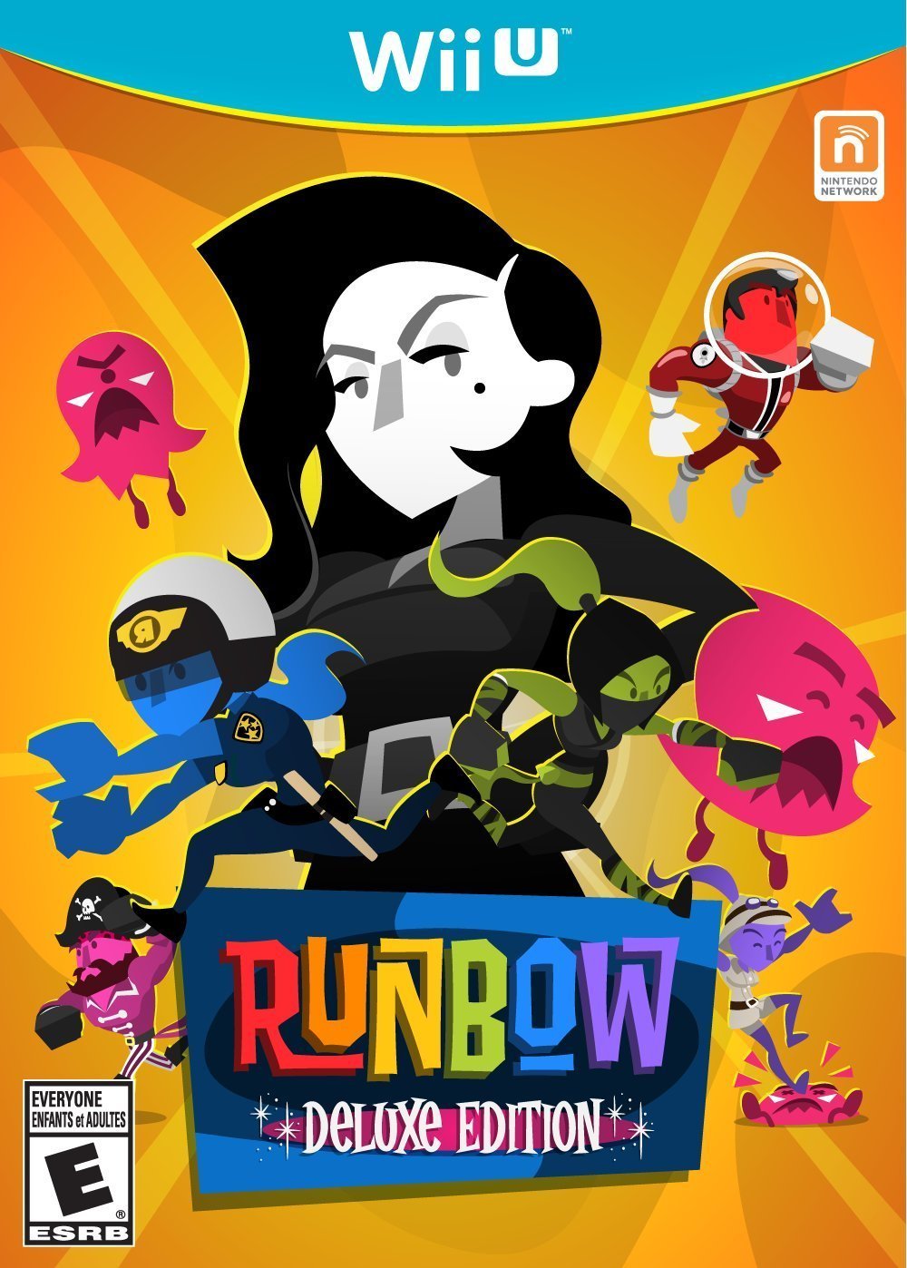 Nighthawk Interactive Runbow for Wii U - Model U00013, Action-Packed Multiplayer Adventure Game