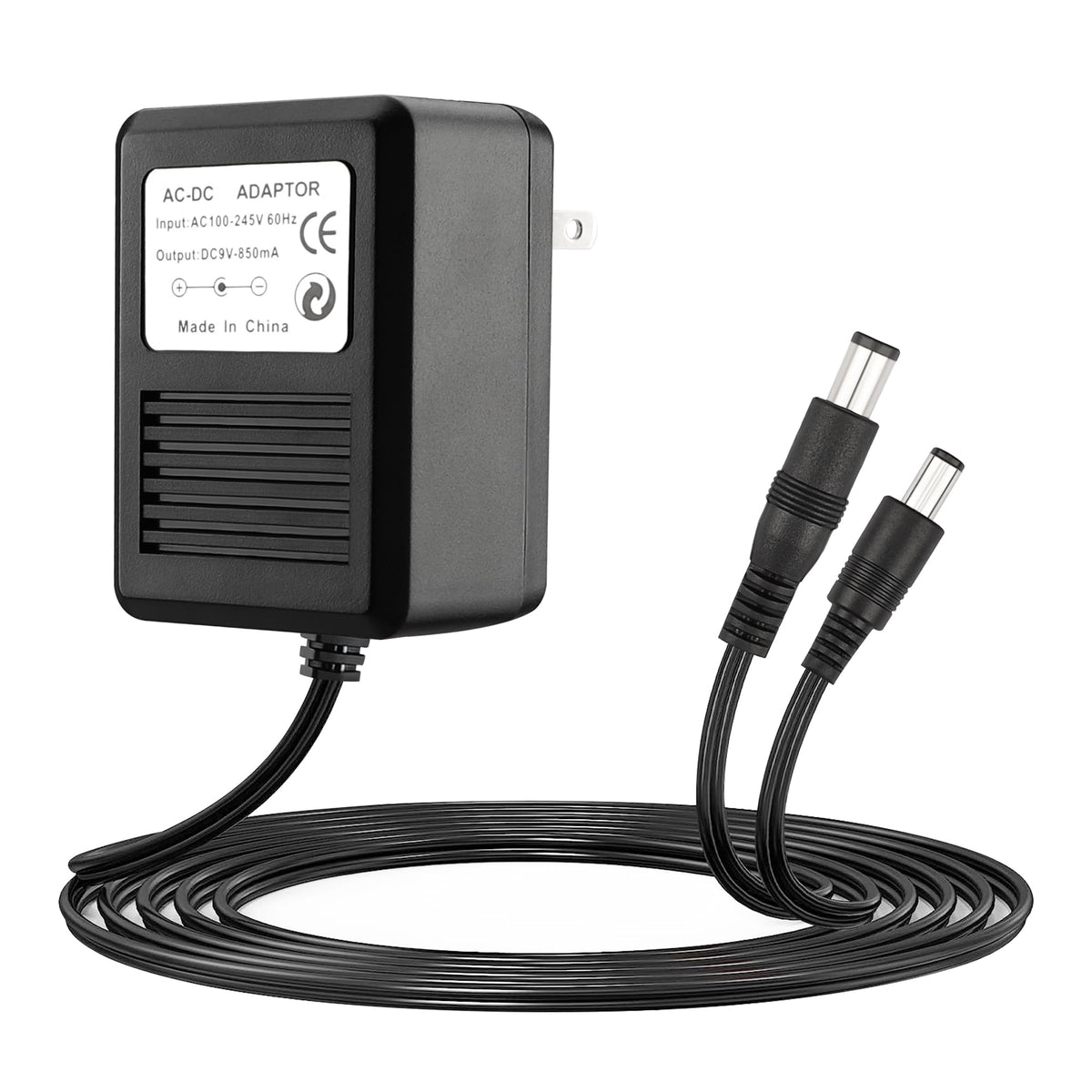 FNKTQL for SNES Power Supply NES Power Cord Compatible with Super Nintendo/SNES/NES/Sega Genesis mk1 / Genesis 2 / Atari Jaguar