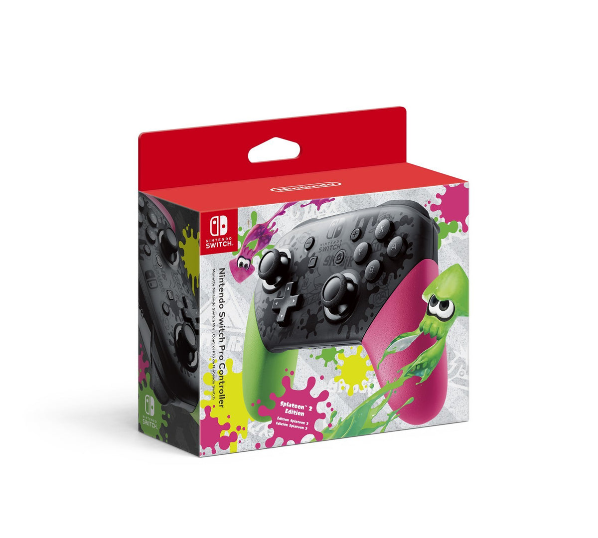 Nintendo Switch Pro Controller - Splatoon 2 Edition (refurbished)