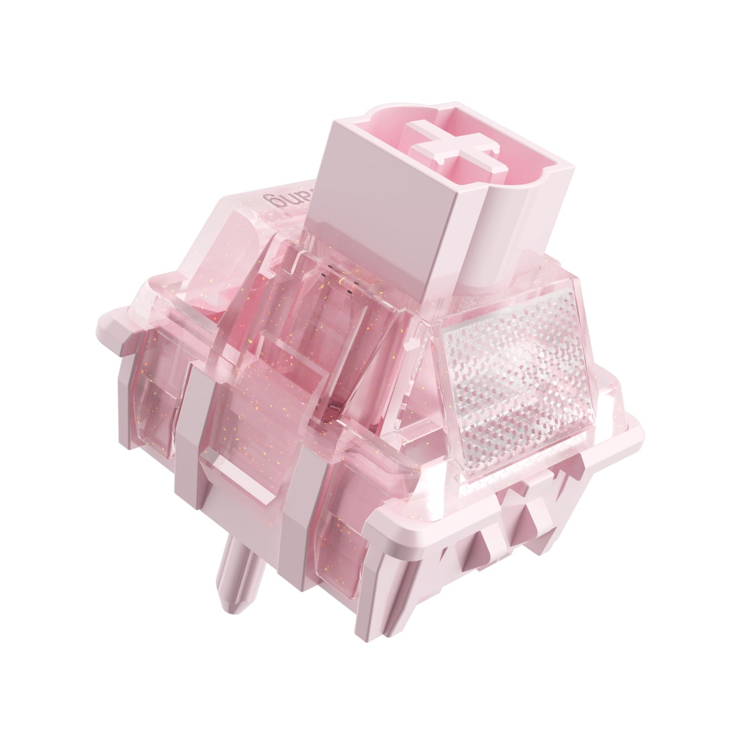 Fejwlvs Pink Magnetic Keyboard Switches Linear Factory Pre-lubed Freely Setting Pre-TraveSwitches for Magnetic Gaming Keyboard(36PCS)