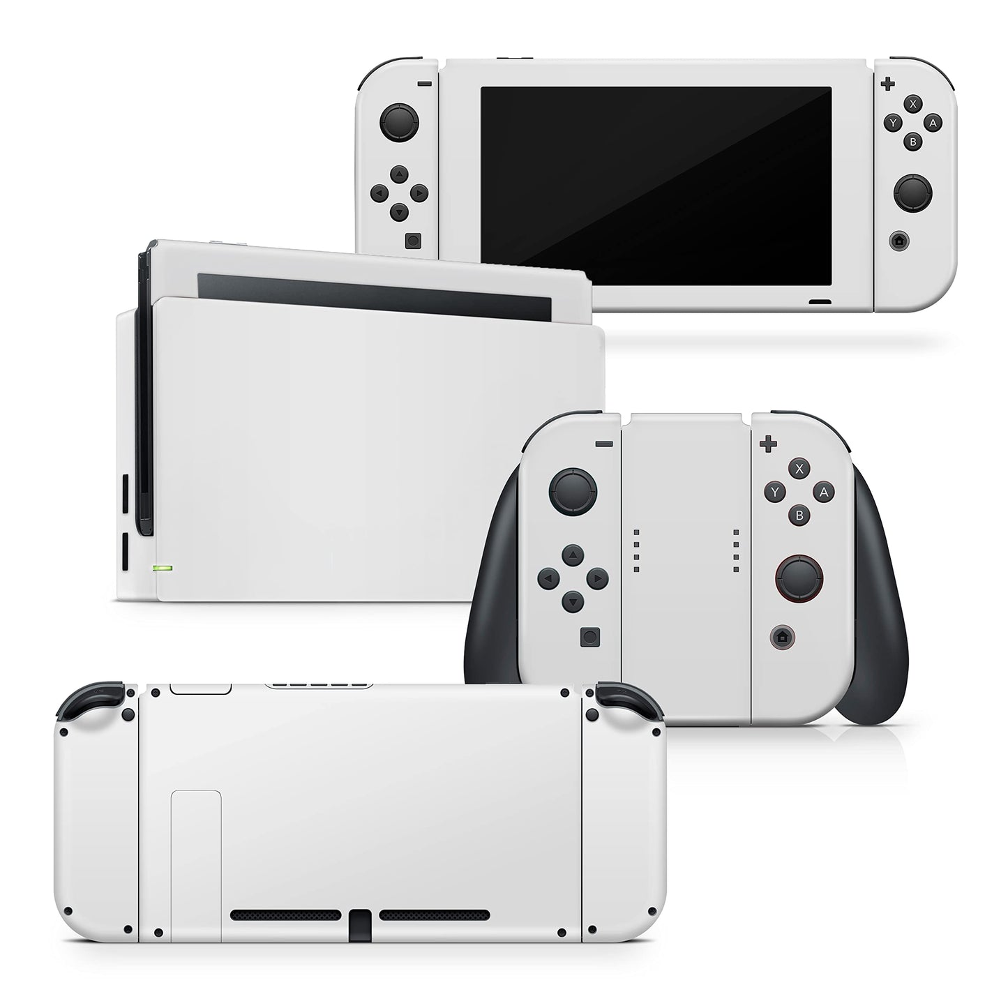 Tacky Design Classic Solid Color Skin Compatible with Nintendo Switch Skin Wrap Cover Pastel Gray for Nintendo Switch Premium Vinyl 3M Full Wrap Decal (Pastel Gray for Nintendo Switch (2017))
