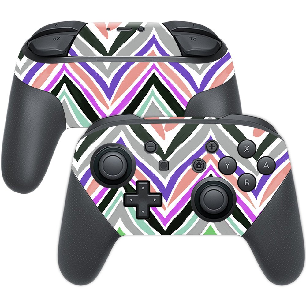 MightySkins Skin Compatible with Nintendo Switch Pro Controller - Color Me | Protective, Durable, and Unique Vinyl Decal wrap Co