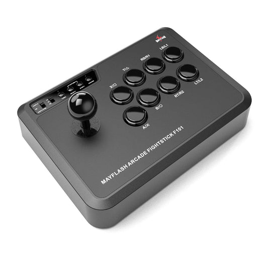 Mayflash F101 Arcade Stick for Nintendo Switch/PC/PS3/Android - Black
