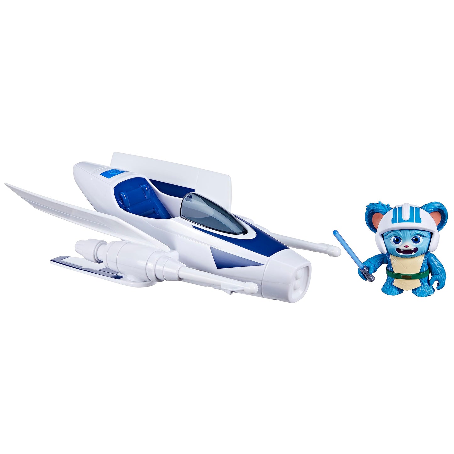 Star Wars: Young Jedi Adventures Jedi Pilot Nubs 4-Inch Scale Action Figure Ship Toys Preschool Toys for 3 Year Old Boys & Girls