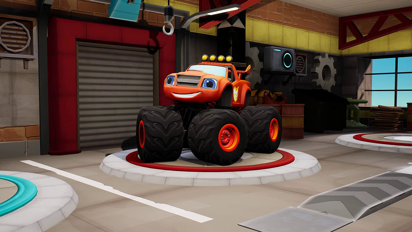 BANDAI NAMCO Entertainment Blaze and The Monster Machines: Axle City Racers (PS4) - Black, Model 114868