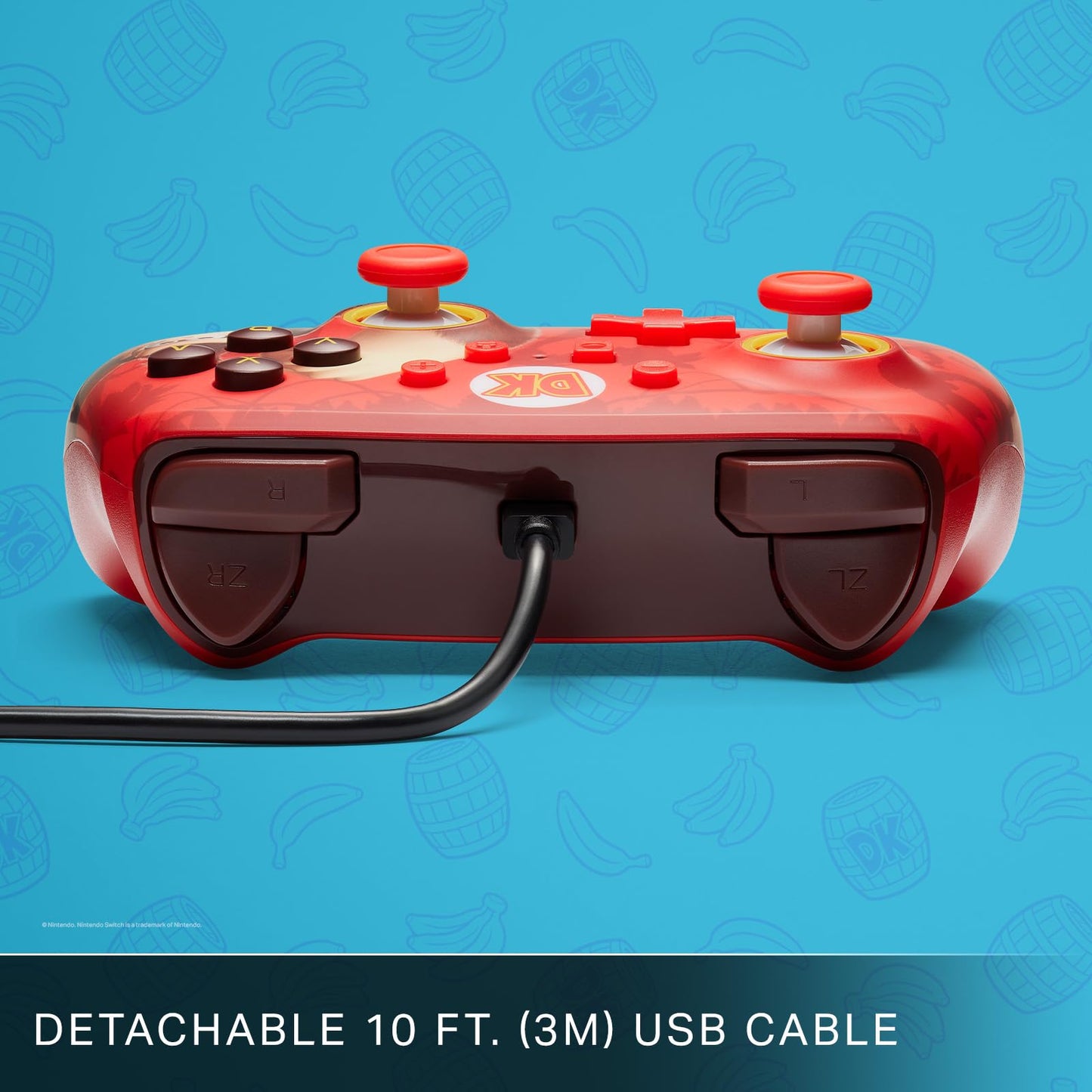 PowerA Enhanced Wired Controller for Nintendo Switch - Donkey Kong Flex, Model NSGP0281-01