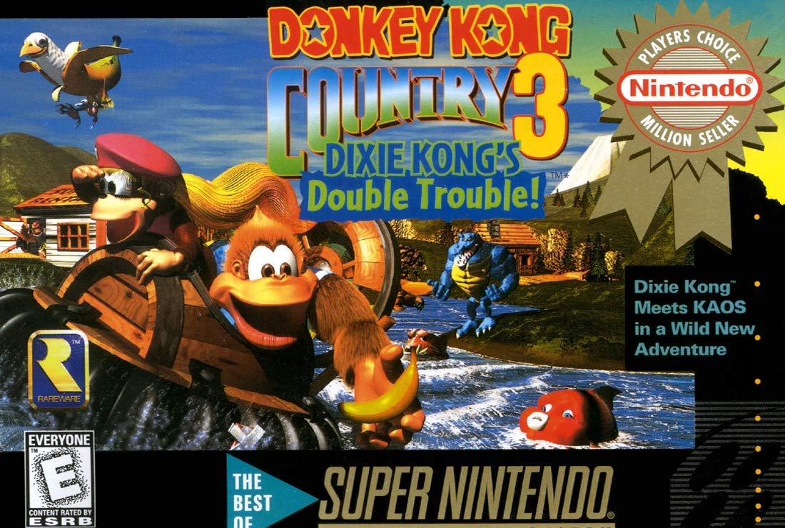 Donkey Kong Country 3: Dixie Kongs Double Trouble - Nintendo Super NES (refurbished)
