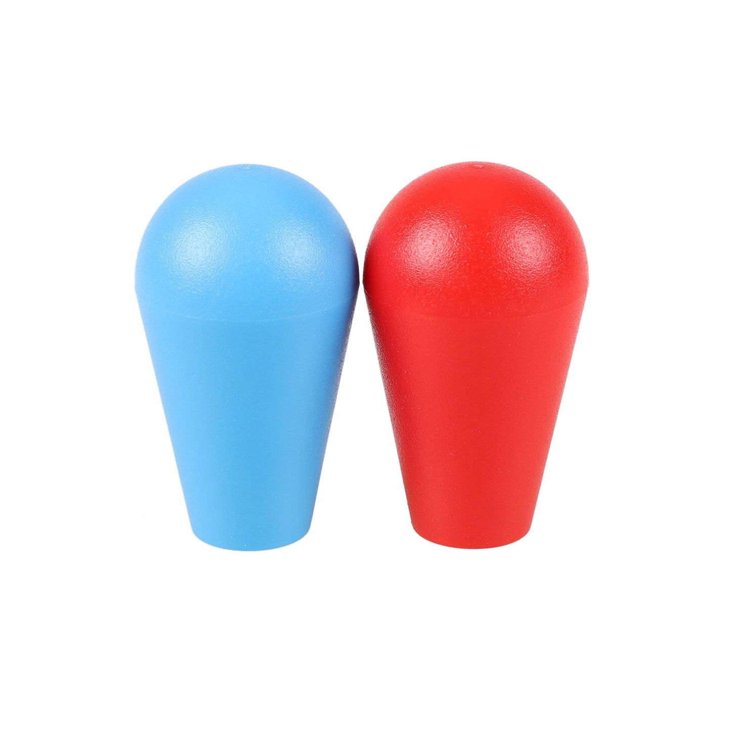 Avisiri 2X Arcade Joysticks Oval Balltop Arcade Ellipse Topball Handle use for 2 Player Arcade Joystick DIY Kit Sanwa Joystick MAME Jamma Part (Red & Blue)