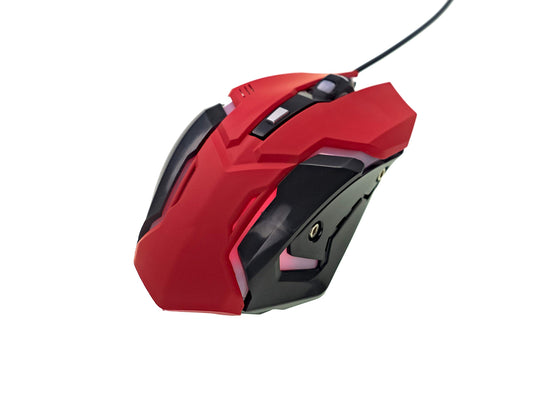 TekNmotion Nibiru 4-in-1 Gaming Bundle: Keyboard, Mouse, Headset, Mousepad - Black, Model TM-NIB4XB1