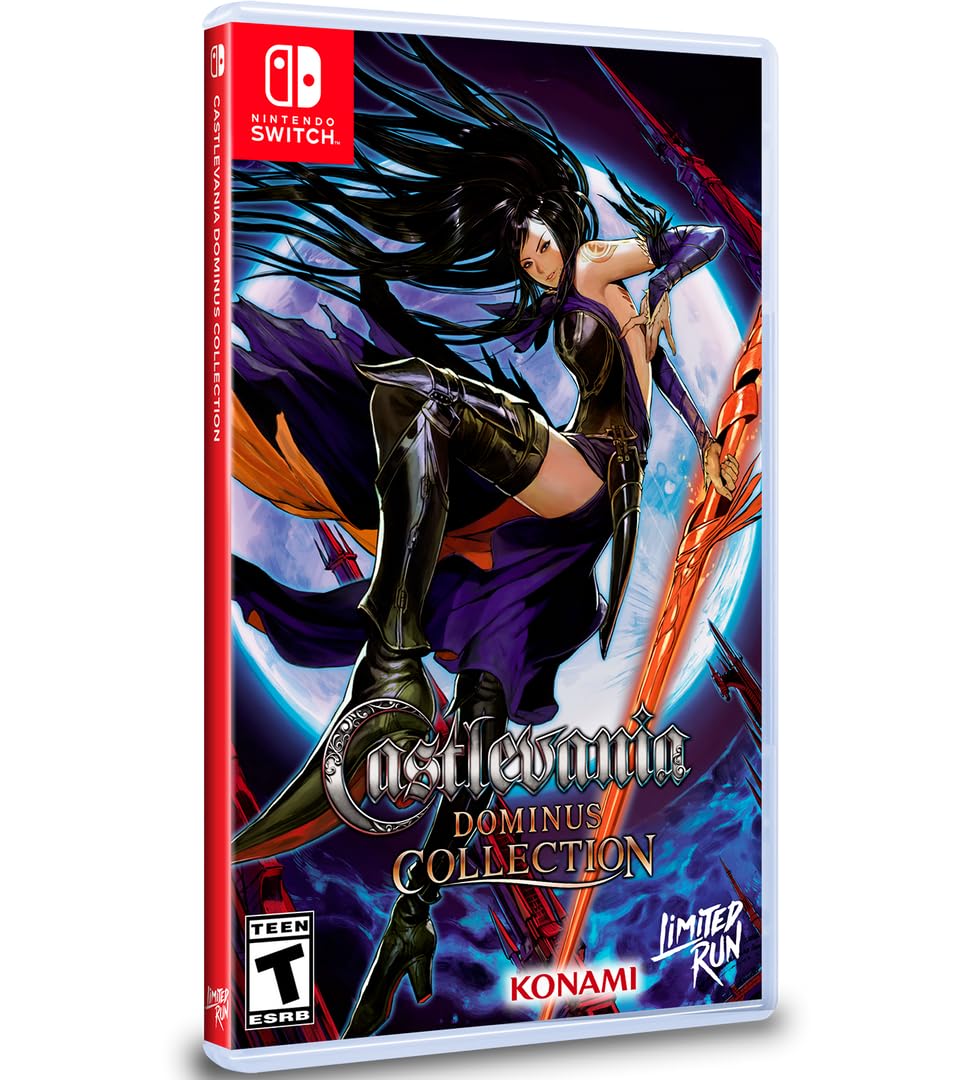 Castlevania Dominus Collection (Limited Run #251) Order of Ecclesia Cover Art - Nintendo Switch