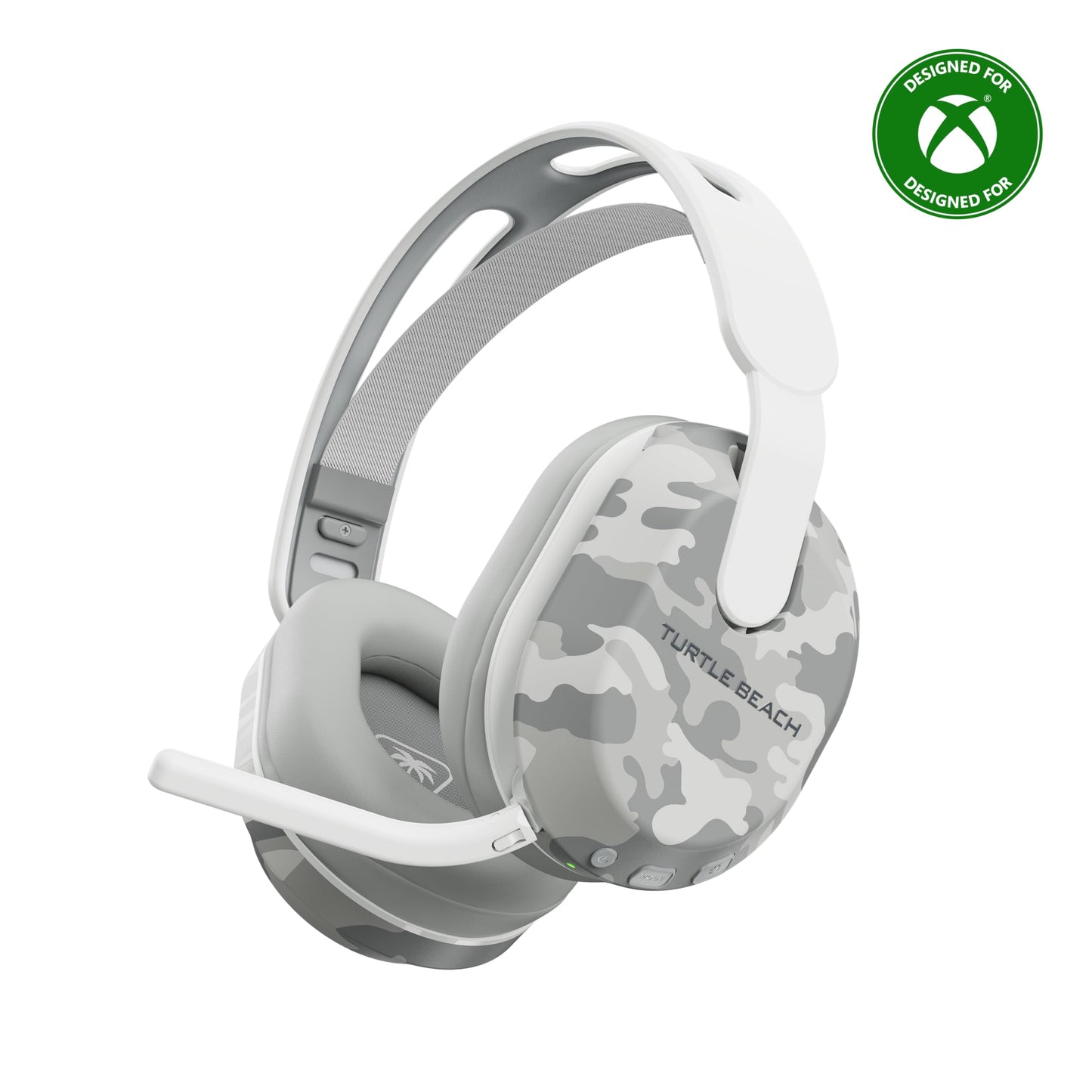 Turtle Beach Stealth 500 Wireless Gaming Headset Licensed for Xbox Series X|S Compatible with Xbox One Bluetooth PC Mobile 40 Hr Battery Memory Foam Cushions Flip-to-Mute Mic - Arctic Camo