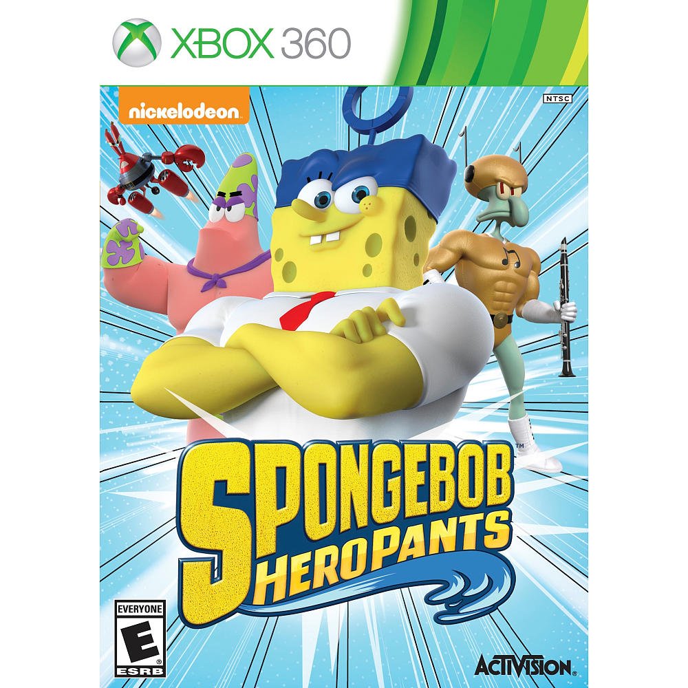 ACTIVISION Spongebob Hero Pants Game - Xbox 360, Model 77053